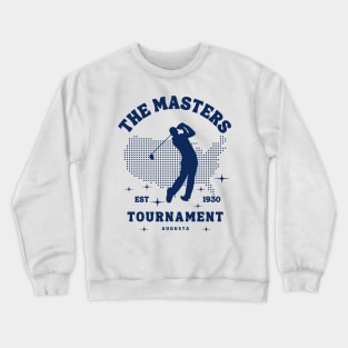 the masters tournament Celebrating Augusta National (Connects location with golfing greats) Crewneck Sweatshirt